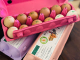 Fresh Pastured Raised Eggs 1 Doz