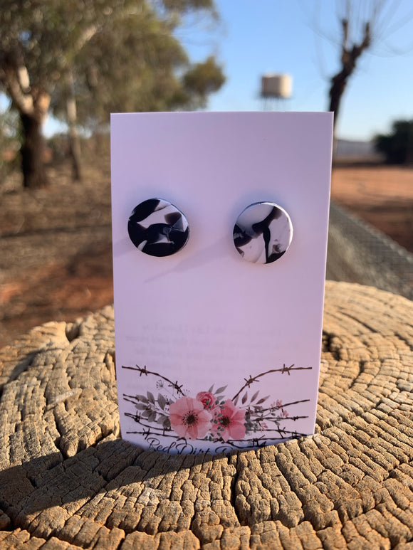 Modern - Polymer Clay Studs