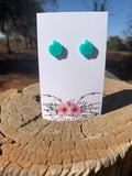 Acrylic Apple Studs
