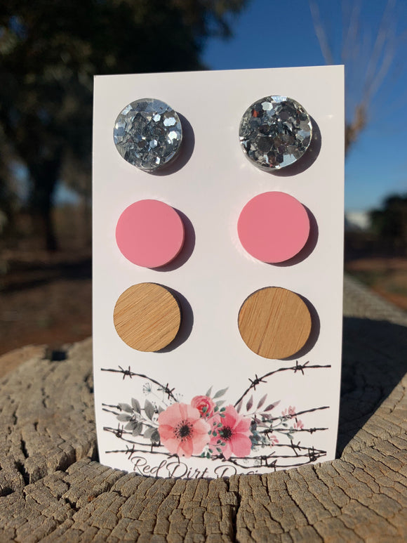 Acrylic & Timber Stud Pack