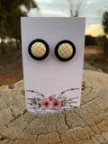 Fabric Bezel Studs
