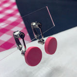 Clip on earrings converters (1 pair)