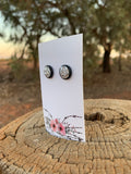 Silver Druzy Bezels