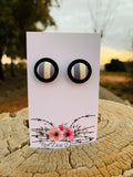 Fabric Bezel Studs