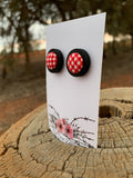 Fabric Bezel Studs
