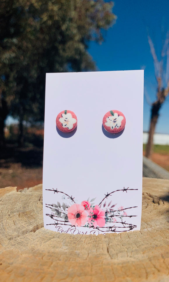 Doulcie-May Fabric Studs