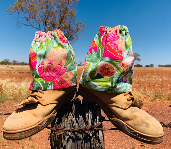 “Picturesque Florals” Sock Protectors