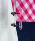 Clip on earrings converters (1 pair)