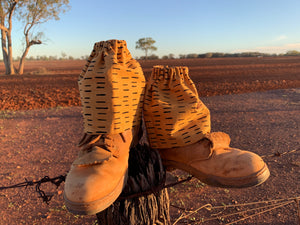 “Strainer Posts” Sock Protectors