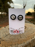 Fabric Bezel Studs