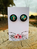 Fabric Bezel Studs